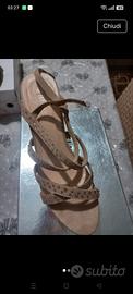  sandali donna colore beige numero 40 