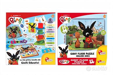 Lotto 2 giochi Bing - 10 giochi educativi + puzzle