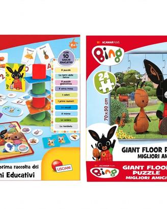 Lotto 2 giochi Bing - 10 giochi educativi + puzzle