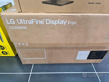 monitor LG 32UN880K SIGILLATO 