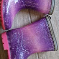 stivaletti pioggia perletti bambina tg 26/27