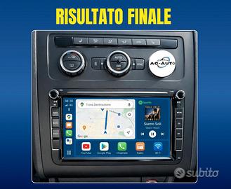 Volkswagen Caddy 8 Pollici Autoradio android 2 din