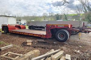 Rimorchio Bertoja ribassato 43 cm collo staccabile