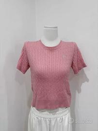 Maglietta a maniche corte rosa