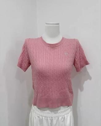 Maglietta a maniche corte rosa