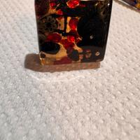 Gioiello anello in vetro di Murano