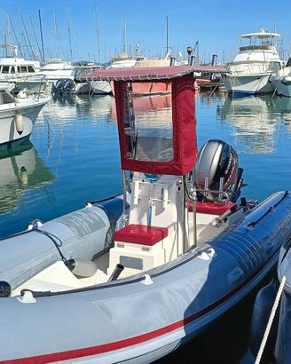 Gommone bwa 5.50 con carrello