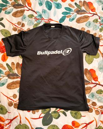 Maglia tennis padel Bullpadel XL nera