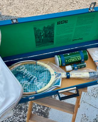 Kit tennis Spalding First Play originale anni 80