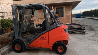 Muletto Linde carrello elevatore