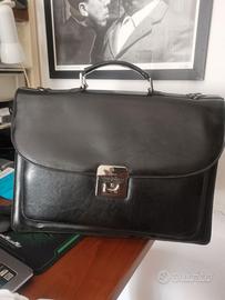 Borsa in pelle nera MG Firenze