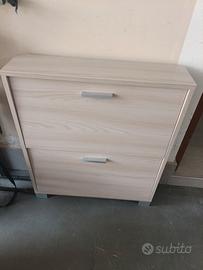scarpiera in legno 
