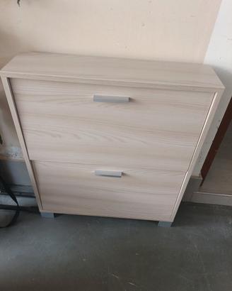 scarpiera in legno 