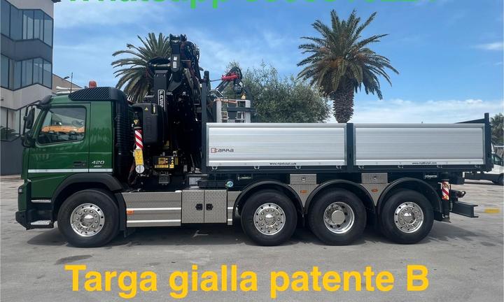 VOLVO FMX420 EURO 6 GRU FASSI F345 RB.2.24 xe-d TA