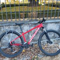 Bicicletta rossa MTB