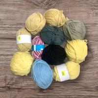 Lana gomitoli vari colori