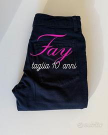 Fay pantalone cotone pesante bambino 10 anni