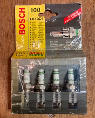 Set 4 candele Bosch Super FR 7 DC 9