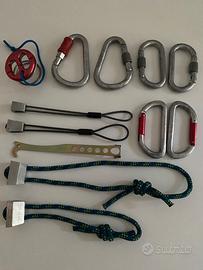 Materiale per arrampicata
