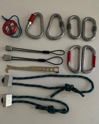 Materiale per arrampicata