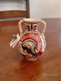 Vaso Anfora Greca - Copia Museale Fatta a Mano 