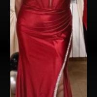 Vestito da cerimonia rosso tag 46
