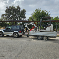 Bobcat 323 del 2005, galloper del 99, carrello 16