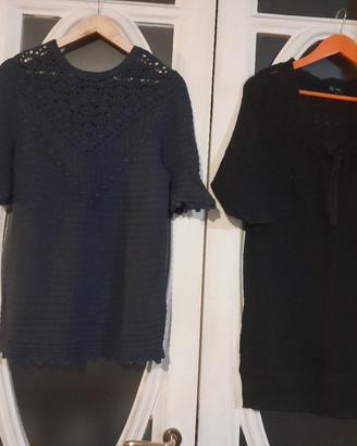 Nr. 2 maglie di filo(1 Bonprix + 1OVS) tg.46/48+XL