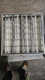 plafoniere disano 60x60 con cromatura