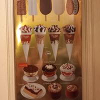 Cartellone gelati prestige Sanson