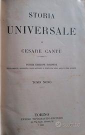 Storia Universale di Cesare Cantù