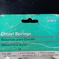 Molle ricambio scalpellatore