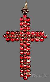 Ciondolo pendente antico Biedermeier