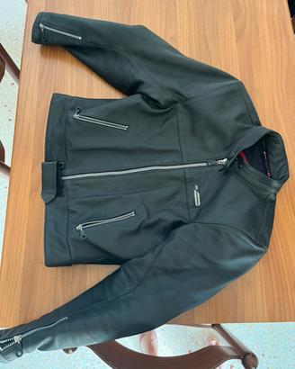 Giubbotto da moto in pelle donna