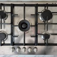 piano cottura indesit 5 fuochi 