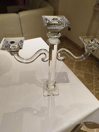 Candeliere vetro Loraine