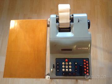 OLIVETTI DIVISUMMA CON CARRELLO ORIGINALE