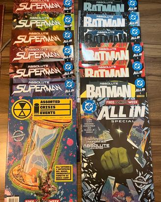 Absolute Batman e Absolute Superman Fumetti