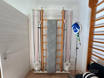 Stazione Fisioterapia e Fitness a Muro - Spalliera