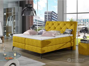 LETTO BOXSPRING COIMBRA 160 X 200 CM!