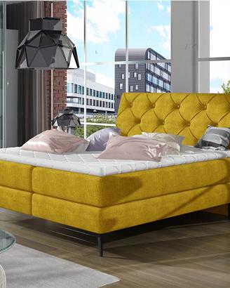 LETTO BOXSPRING COIMBRA 160 X 200 CM!