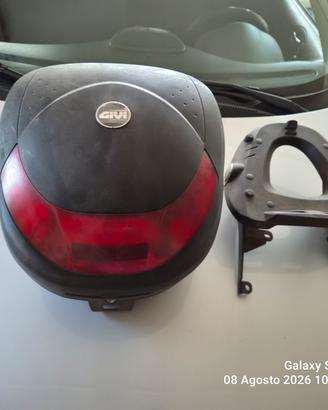 bauletto piu staffa Yamaha magestic 125
