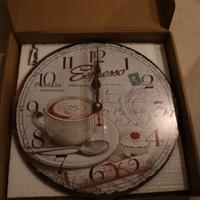 Orologio da parete stile Shabby Chic muro caffè