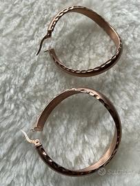 Orecchini a cerchio ramati BLUSPIRIT