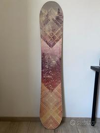 Snowboard Nitro Mercy 146 + attacchi Santa Cruz