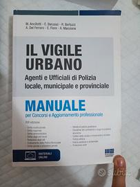 libro il vigile urbano - manuale per concorsi 