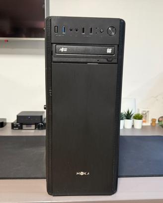 Case PC ATX brand MYCA con pannello trasparente
