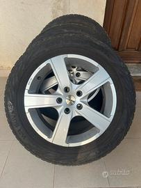 Cerchi momo 17” 5x114,3 + gomme invernali 225/60