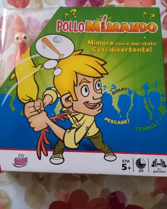 Gioco in scatola pollo mimando