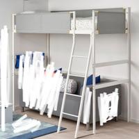 letto soppalco singolo ikea